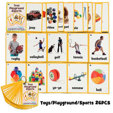 Load image into Gallery viewer, Flash cards (26 themes)