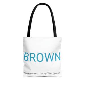 Stroop Effect Collection (Brown in Turquoise)