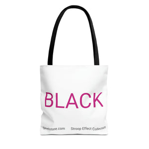 Stroop Effect Collection (Black in Pink)