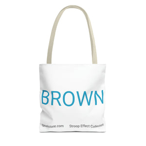 Stroop Effect Collection (Brown in Turquoise)