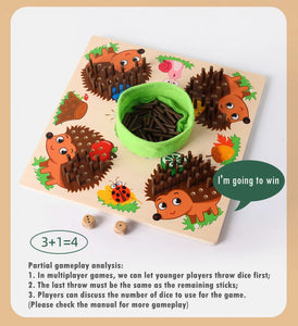 Hedgehog Counting Board Game