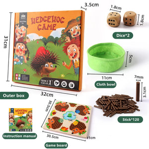 Hedgehog Counting Board Game