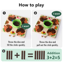 Load image into Gallery viewer, Hedgehog Counting Board Game
