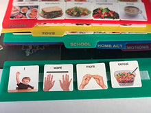 Load image into Gallery viewer, Smile4autism Visual Communication Book,162 ASD Plastic Photo Cards: Autism Language Vocabulary, Speech Articulation Therapy, ADHD &amp; Aprexia Learning
