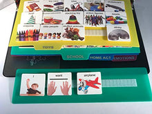 Load image into Gallery viewer, Smile4autism Visual Communication Book,162 ASD Plastic Photo Cards: Autism Language Vocabulary, Speech Articulation Therapy, ADHD &amp; Aprexia Learning
