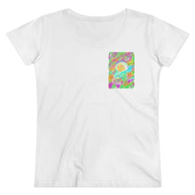 Load image into Gallery viewer, Roses Of Digital Nature. Organic Women&#39;s Lover T-shirt
