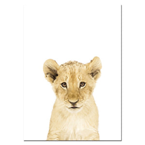 Baby Animal Poster