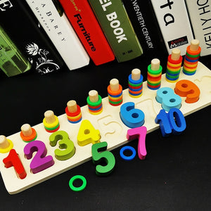 Wooden Montessori Educational Toys