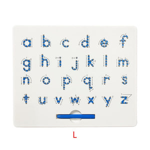 Magnetic Writing Board Alphabet Numbers Writing Practice