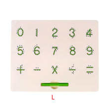 Load image into Gallery viewer, Magnetic Writing Board Alphabet Numbers Writing Practice
