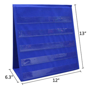 Double-sided Self-standing Foldable Desktop Pocket Chart