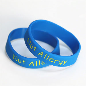 5 piece Nut Allergy Wristband