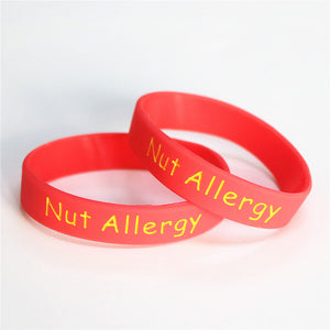 5 piece Nut Allergy Wristband