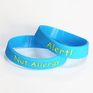 5 piece Nut Allergy Wristband