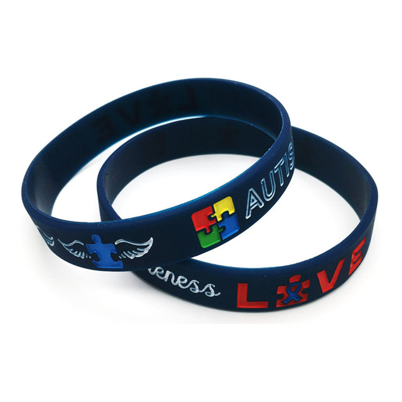 1PC Autism Awareness Wristband